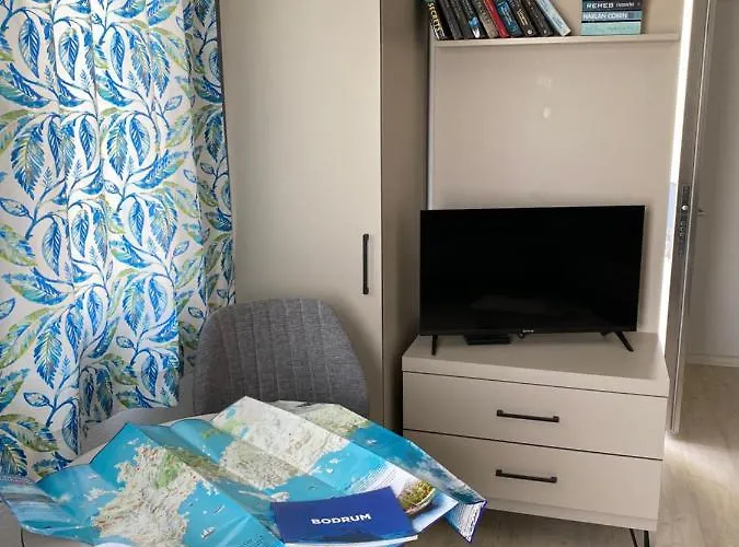 Hotel apartamentowy Merve Apartments, Your From In Bodrum, Street Cats Frequent The Property, Not Have Balconies , Ground Floor Have Terrace With Table And Chairs