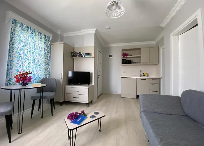Merve Apartments, Your From In Bodrum, Street Cats Frequent The Property, Not Have Balconies , Ground Floor Have Terrace With Table And Chairs 4* בודרום