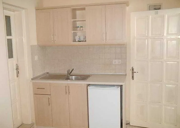 Merve Apartments, Your From In Bodrum, Street Cats Frequent The Property, Not Have Balconies , Ground Floor Have Terrace With Table And Chairs 아파트호텔