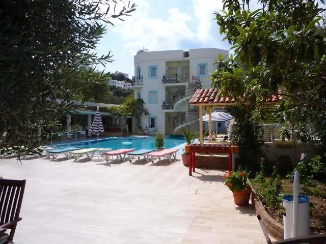 公寓式酒店 Merve Apartments, Your From In Bodrum, Street Cats Frequent The Property, Not Have Balconies , Ground Floor Have Terrace With Table And Chairs 博德鲁姆